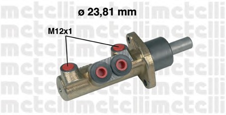 Главный тормозной цилиндр METELLI 05-0311