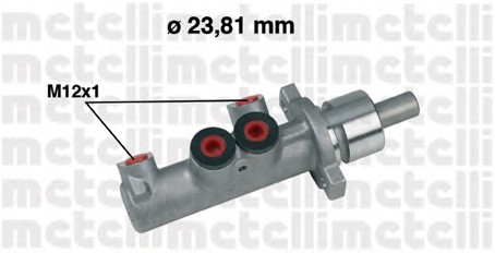 Главный тормозной цилиндр METELLI 05-0355