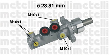 Главный тормозной цилиндр METELLI 05-0361