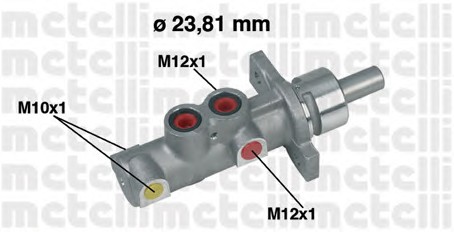 Главный тормозной цилиндр METELLI 05-0362