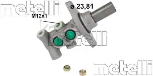 Цилиндр тормозной главный METELLI 05-0545