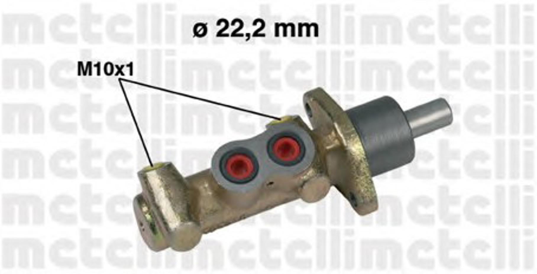 Главный тормозной цилиндр METELLI 05-0456