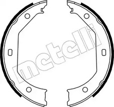 Комплект тормозных колодок стояночной тормозной системы METELLI 53-0017