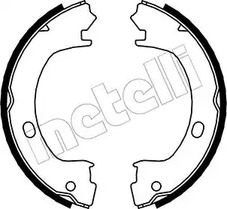 Комплект тормозных колодок стояночная тормозной системы METELLI 53-0031