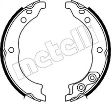 Комплект тормозных колодок стояночная тормозной системы METELLI 53-0089