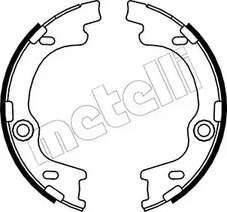 Комплект тормозных колодок стояночная тормозной системы METELLI 53-0185