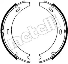 Комплект тормозных колодок стояночная тормозной системы METELLI 53-0234