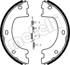 Тормозные колодки барабанные METELLI 53-0249K