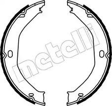 Комплект тормозных колодок стояночная тормозной системы METELLI 53-0360