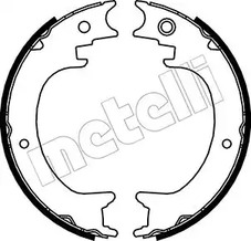Комплект тормозных колодок стояночная тормозной системы METELLI 53-0389