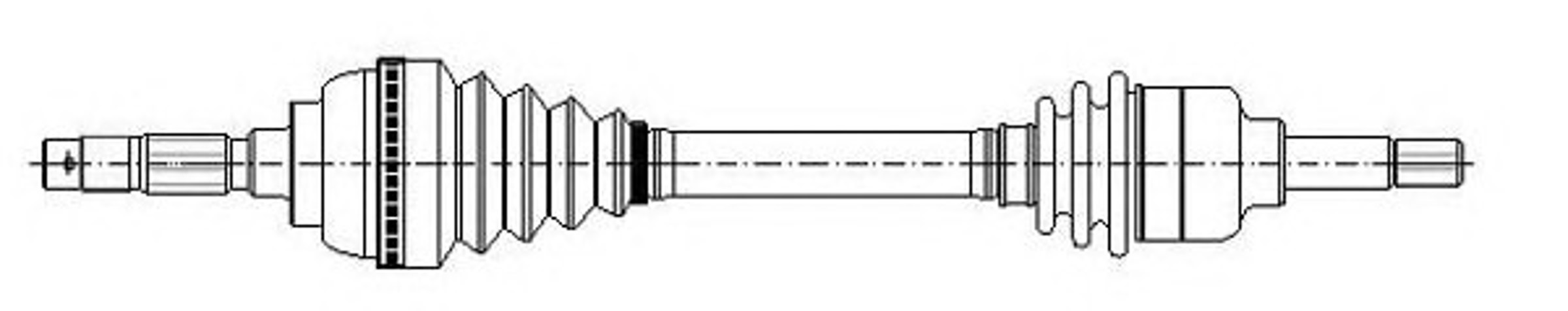Полуось METELLI 17-0144