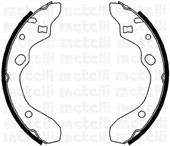 Комплект тормозных колодок METELLI 53-0210
