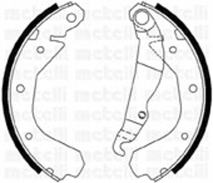 Комплект тормозных колодок METELLI 53-0305