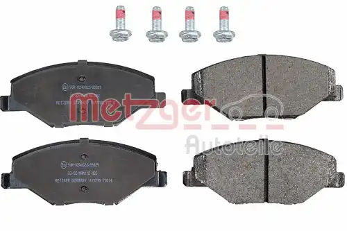 Колодки тормозные METZGER 1170793