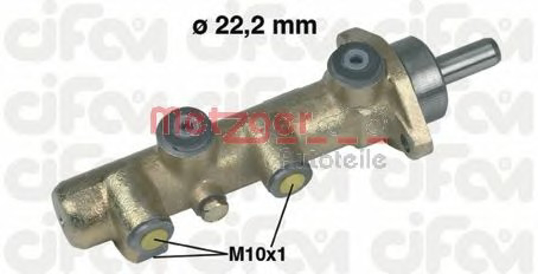 Цилиндр тормозной главный METZGER 202-130