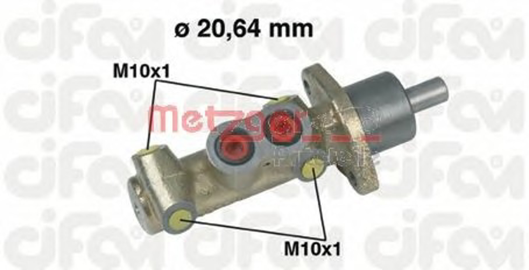 Цилиндр тормозной главный METZGER 202-461