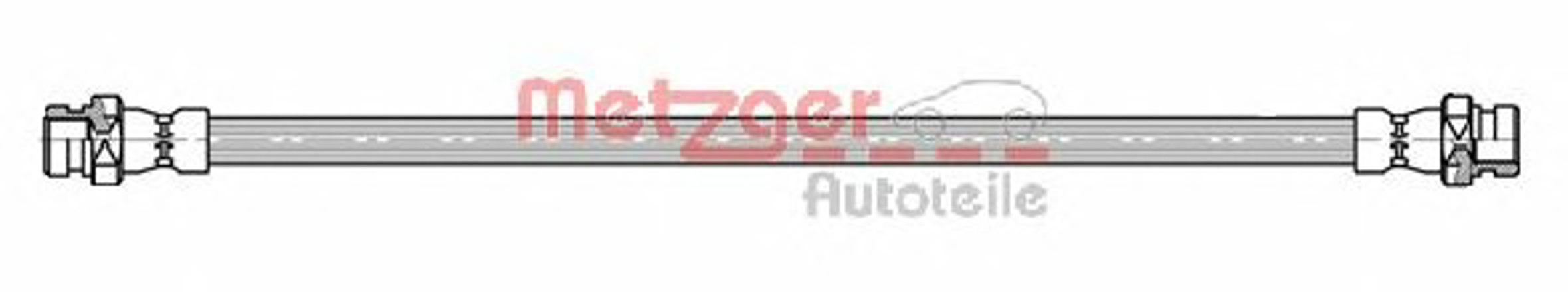 Шланг тормозной METZGER 4113335