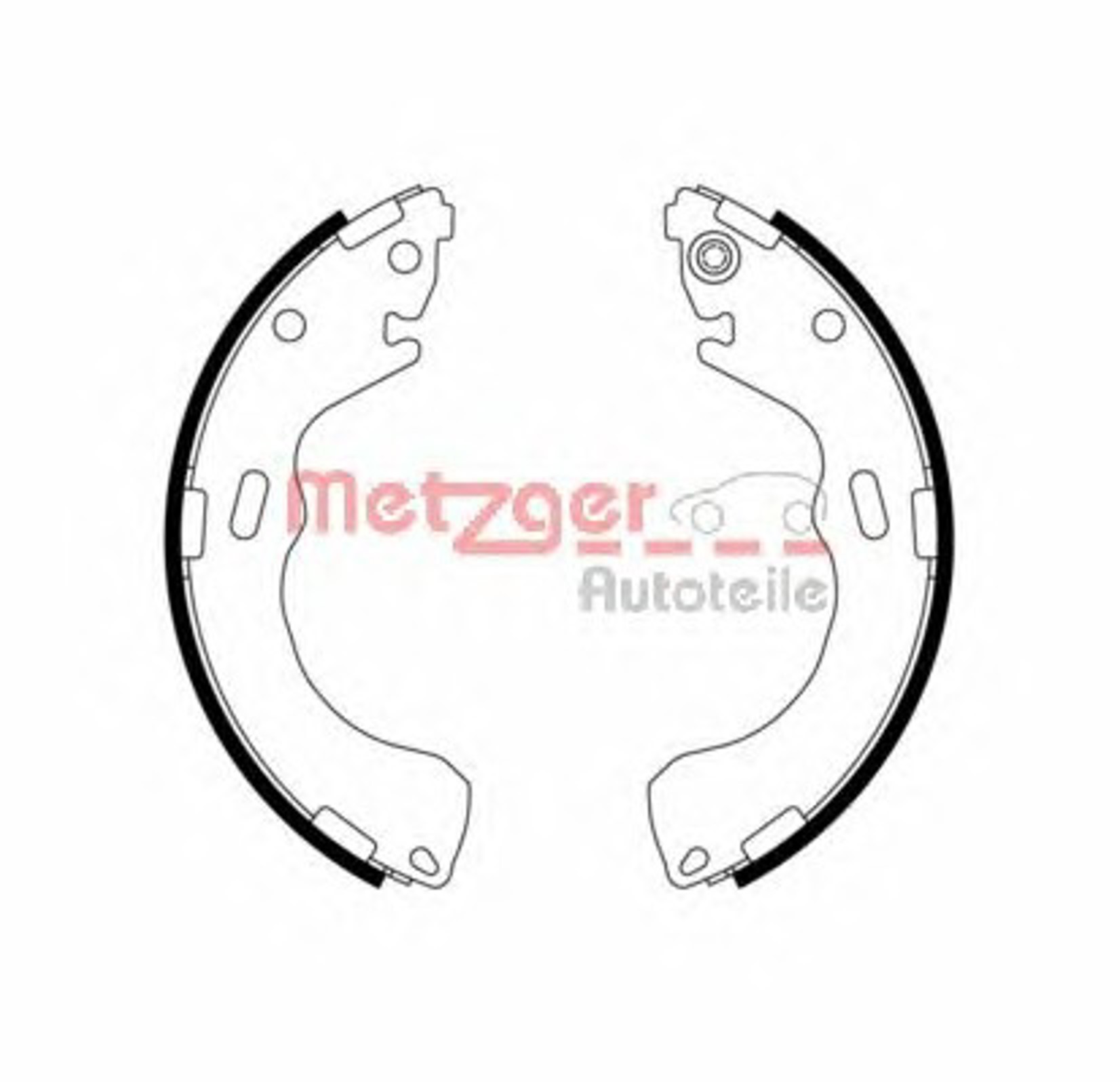 Комплект тормозных колодок METZGER MG 970