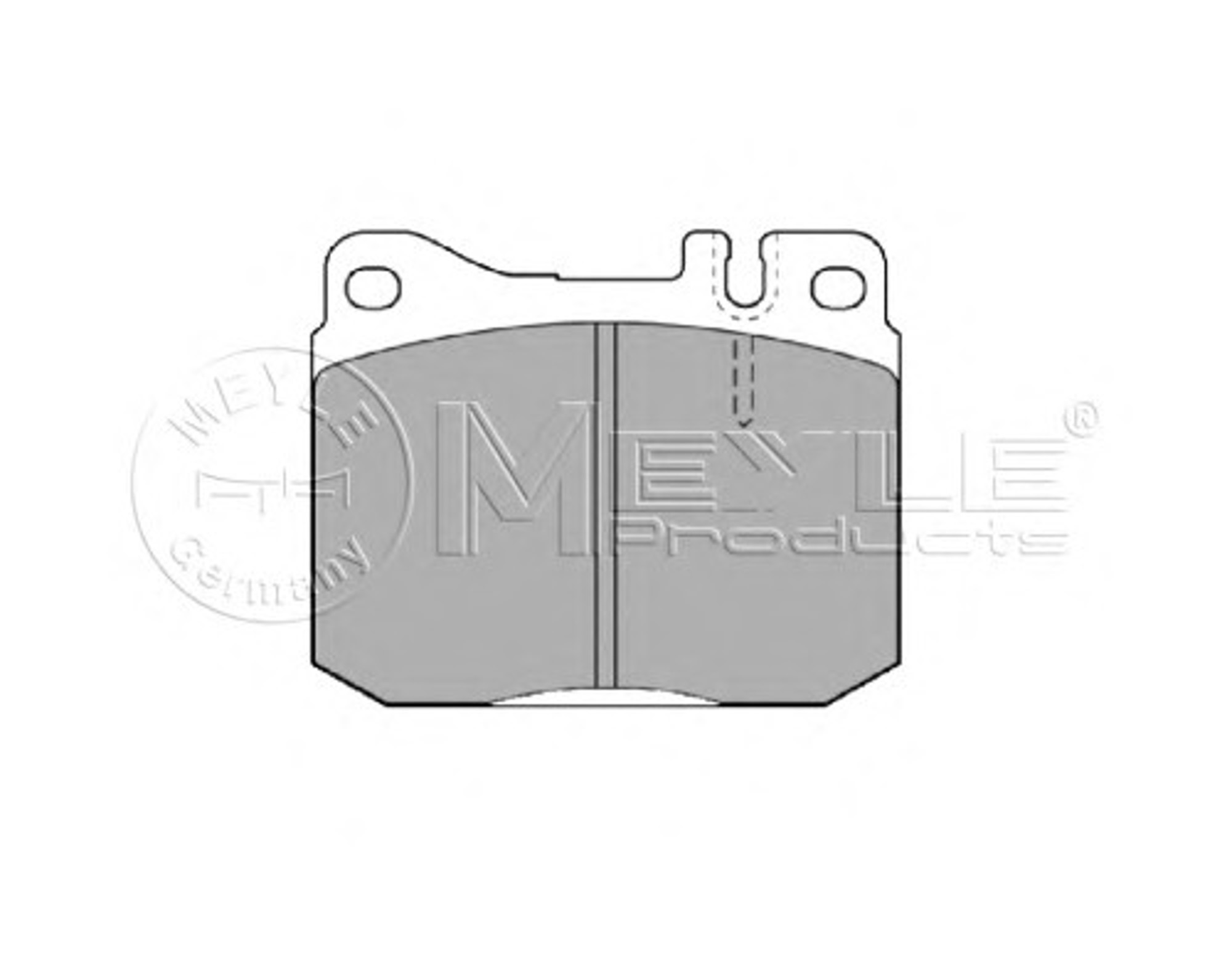 Колодки тормозные дисковые MEYLE 025 203 9215