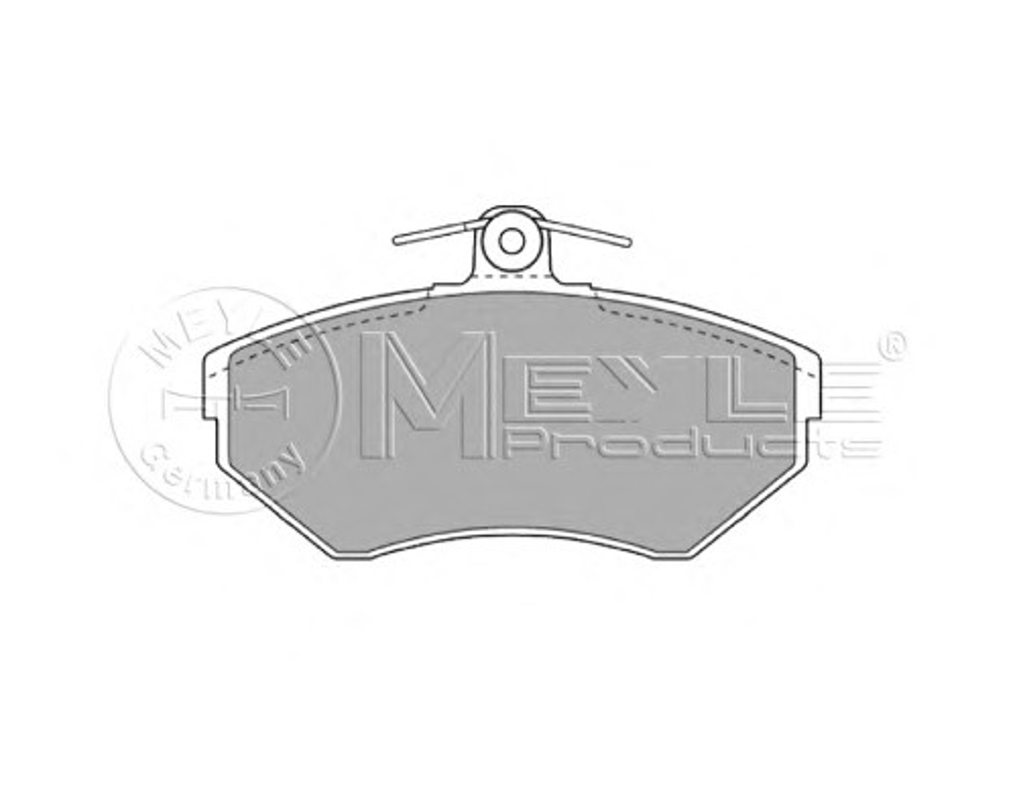 Колодки тормозные дисковые MEYLE 025 219 4519