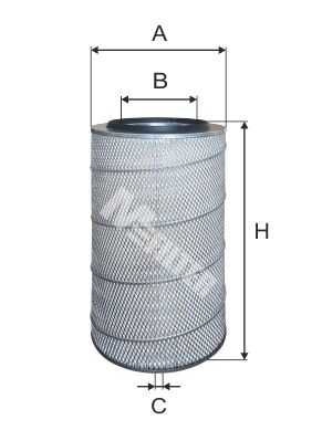 Фильтр воздушный MFILTER A154