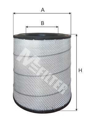 Фильтр воздушный MFILTER A512