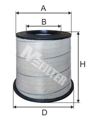 Фильтр воздушный MFILTER A529