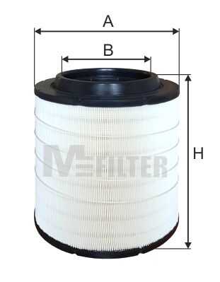 Фильтр воздушный MFILTER A578