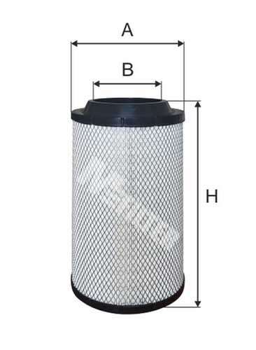 Фильтр воздушный MFILTER A582