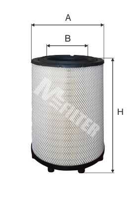 Фильтр воздушный MFILTER A8002