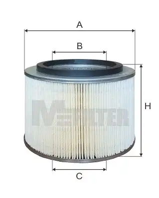 Фильтр воздушный MFILTER A8086