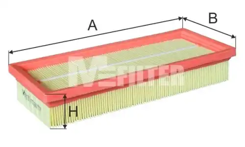 Воздушный фильтр MFILTER K7018