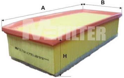 Фильтр возд MFILTER K793