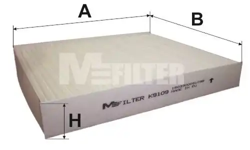 Салонный фильтр MFILTER K9109