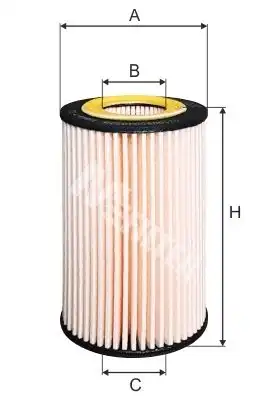 Фильтр масляный MFILTER TE4022