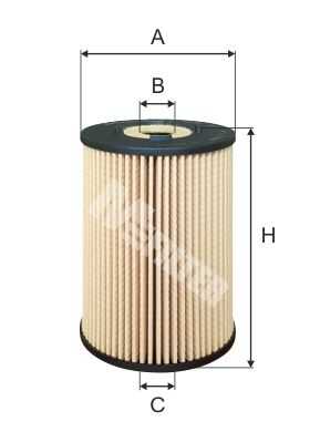 Масляный фильтр MFILTER TE606