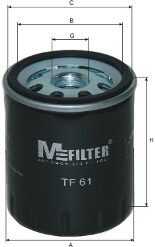 Масляный фильтр MFILTER TF61