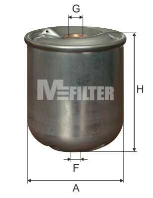 Tf 6524rc фильтр масла MFILTER TF6524RC