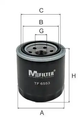 Фильтр масляный MFILTER TF6553
