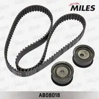 Ab08018 комплект ремня грм lada 1.5/1.6 16v 95- ab08018 MILES AB08018