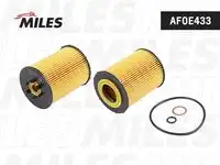 Afoe433 фильтр масляный bmw e60/e65/x5 (e70) 4.0-6.0 (mann hu823x) afoe433 MILES AFOE433