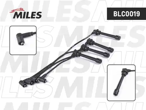 Blc0019 провода зажигания высоковольтные hyundai sonata ef/matrix/tucson/kia cerato blc0019 MILES BLC0019