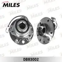 Db83002 ступица с подшипником opel astra h/zafira 04- пер.(5 отверстий) (10702070/180620/0129357/1 ) MILES DB83002