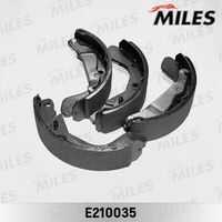 Колодки тормозные барабанные MILES E210035