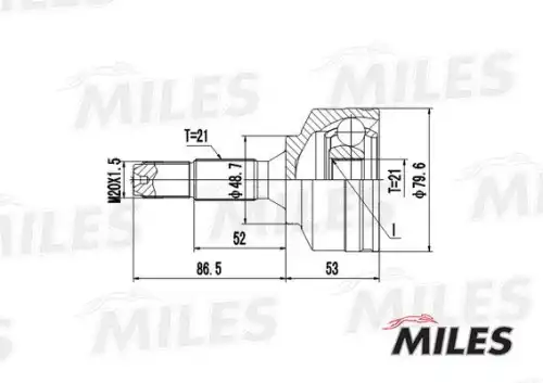 Miles MILES ga20368