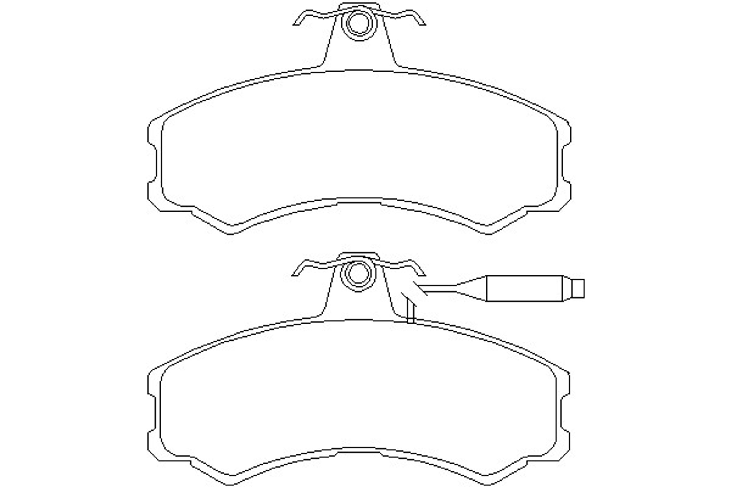 Колодки тормозные дисковые MINTEX MDB1205