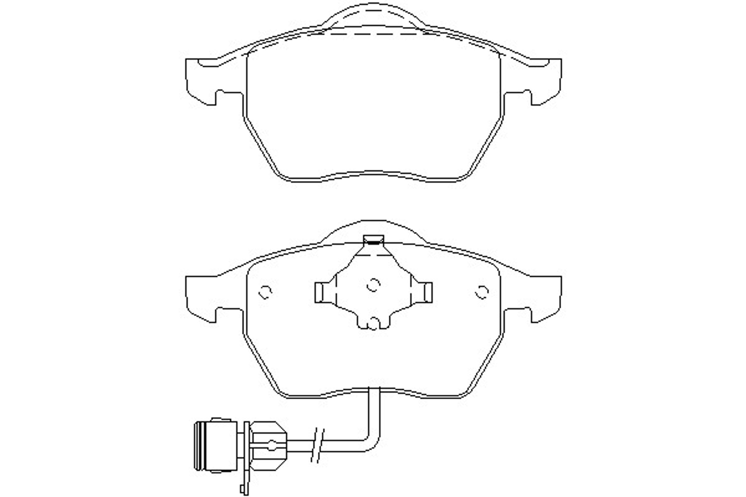 Колодки тормозные дисковые MINTEX MDB1531