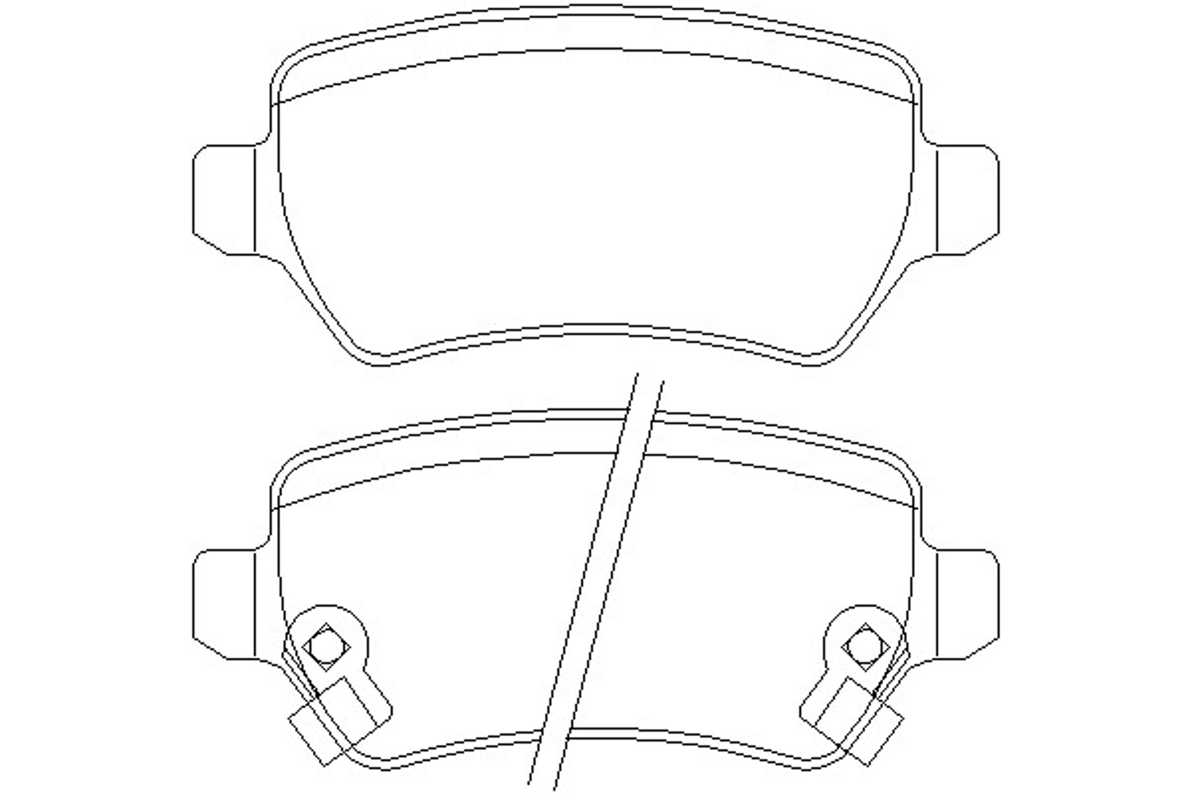 Колодки тормозные дисковые MINTEX MDB2357