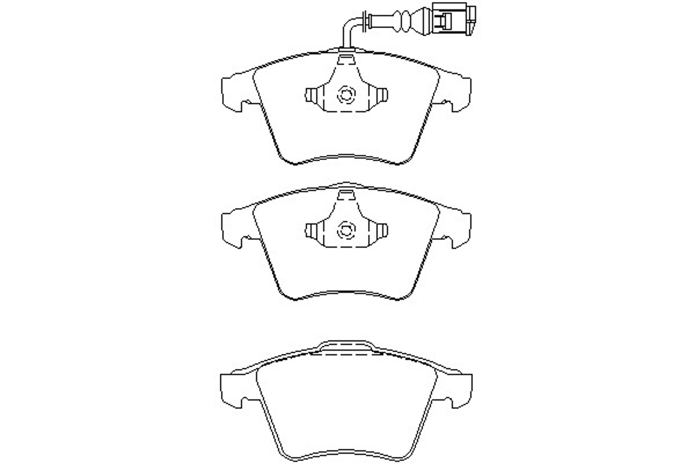 Колодки тормозные дисковые MINTEX MDB2664