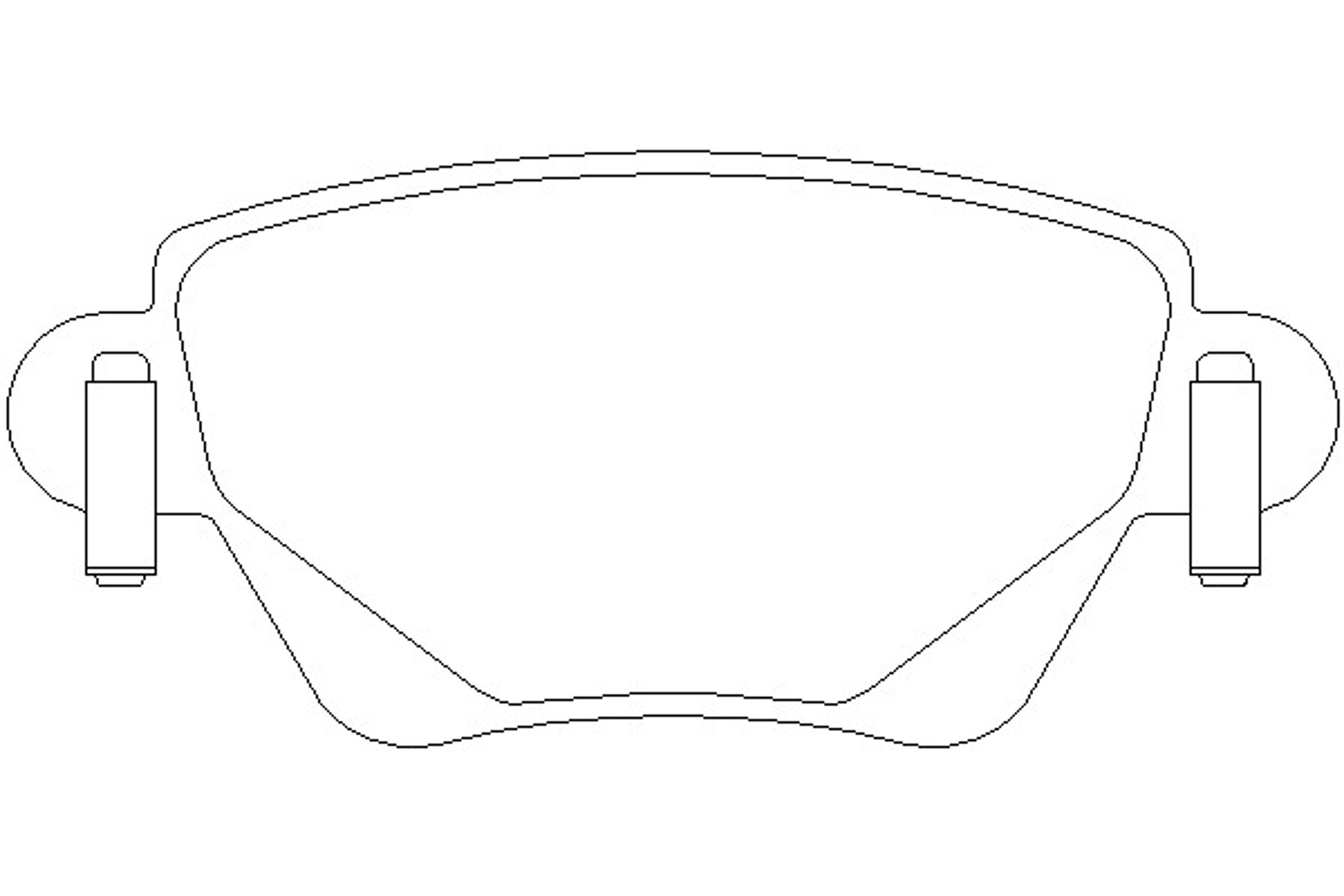 Колодки тормозные дисковые MINTEX MDB2746